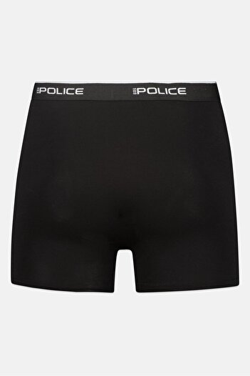 883 Police Men 3 Pcs Brand Logo Boxer Shorts, Black