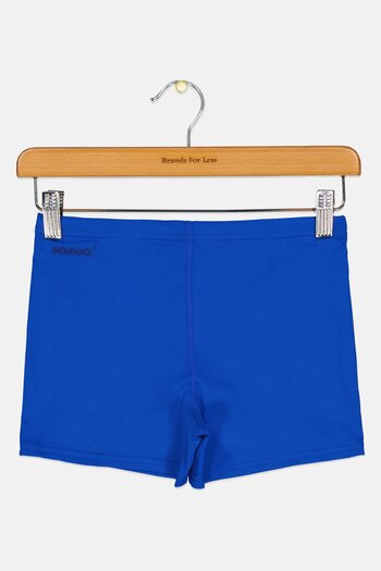 SPEEDO Men Brand Logo Swimwear Shorts, Dark Blue