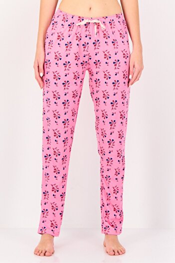 Zivame Women 2 Pcs Floral Print Drawstring Pajama Pant, Multicolor