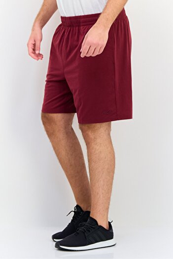 FILA Men Sportswear Fit Outdoor Shorts, Maroon