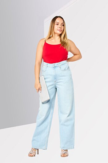 Givenchy Women Regular Fit Washed Stretchable Jeans, Light Blue