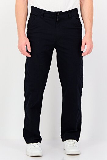 FILA Men Sportswear Fit Outdoor Tactical Pants, Black