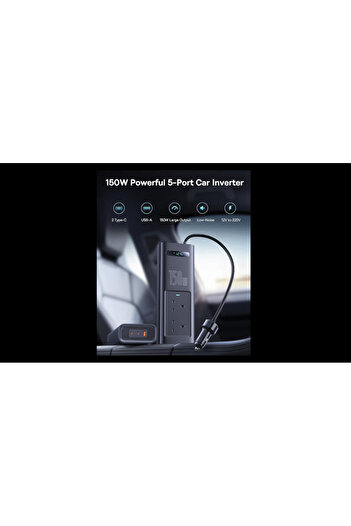 Baseus Baseus 150W (220V) Car Power Strip