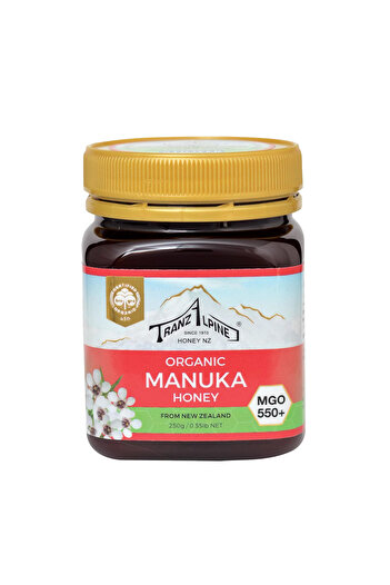 Hoyer Manukový med MGO 550+ 250g TranzAlpine
