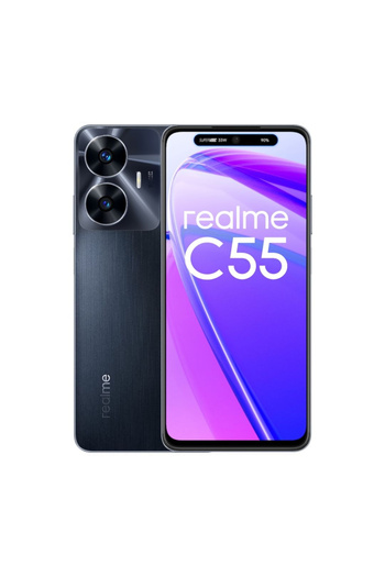 realme Privacy glass film compatible with C55 - Full Glue