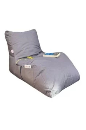 Gimihome Fotoliu tip masinuta, Big Bean Bag pentru copii, textil umplut cu perle polistiren, albastru