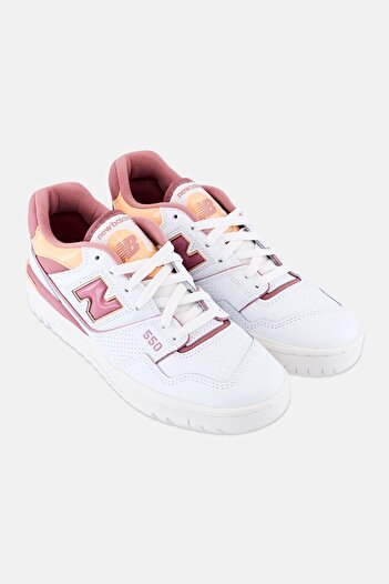 New Balance Women BBW550EA Lace Up Outdoor Sneaker Shoes, White