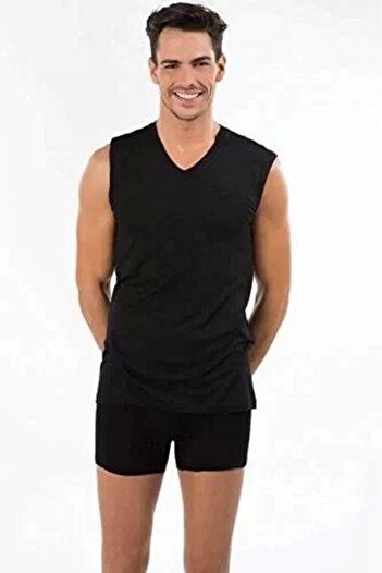 Envai Store Kom Barry 2 Pack Deep V Neck Sleeveless Undershirt