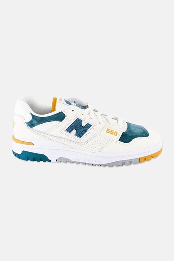 New Balance Men BB550VRA Lace Up Outdoor Shoes, Off White