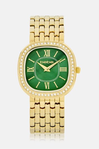 Bebe Women BB5584L Stainless Analog Watch 35mm, Gold