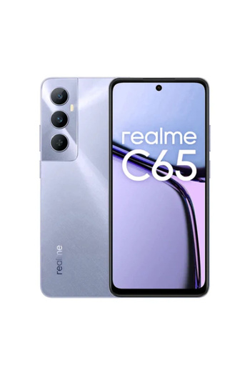 realme Privacy glass film compatible with C65 - Full Glue