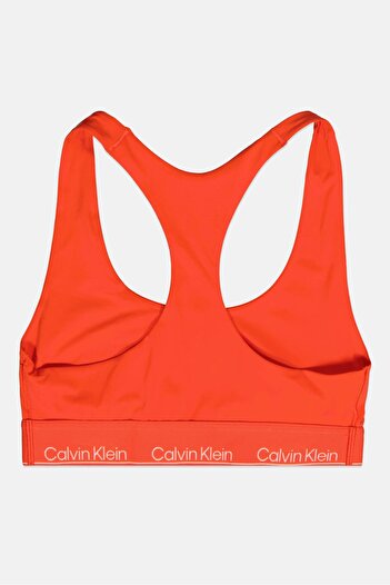 Calvin Klein Women Brand Logo Non Padded Bra, Orange