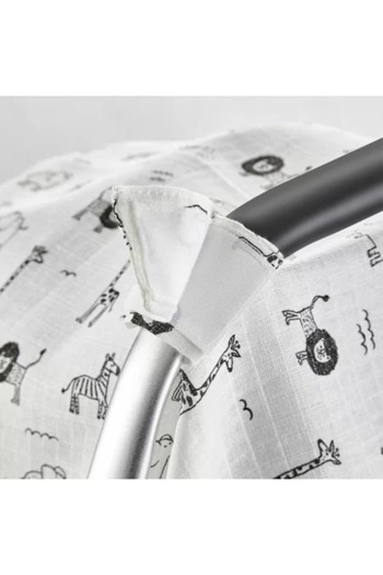 Babyjem Sun Protection from Muslin for Car Seat 0-13 kg (Model: Dino)