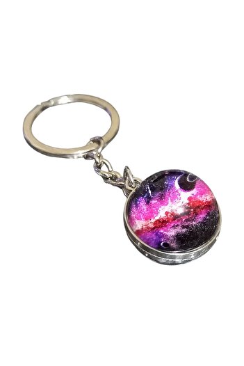 escoines koleksiyon Escoines 3996368B70Dd8B0Cc8 Solar System Unisex Noctilucent Planet Keychain