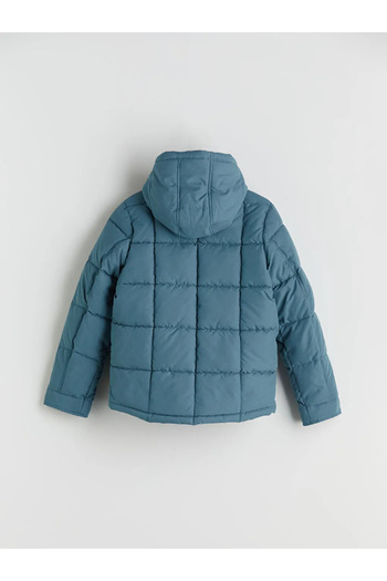 LC Waikiki Lcw Kids Indigo Hooded Boys' Puffer Jacket
