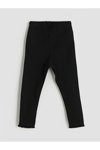 LC Waikiki Basic Baby Girl Tights with Elastic Waist
