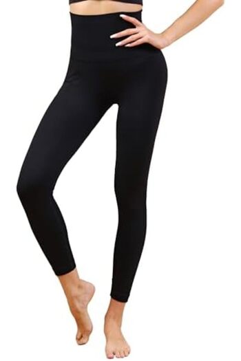Generic High Waist Tummy Compression Control Slimming Leggings