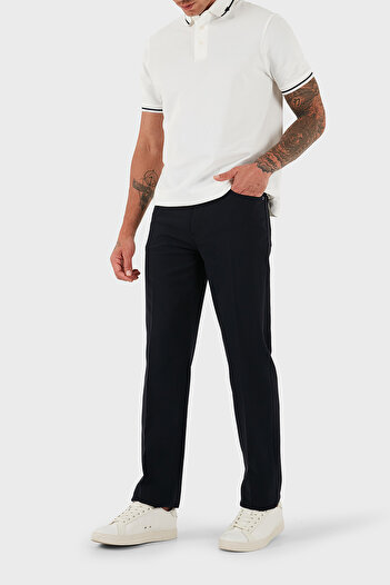 Emporio Armani Streç Straight Fit Normal Bel Düz Paça Pantolon Erkek PANTOLON EM000763 AF18079 UB118