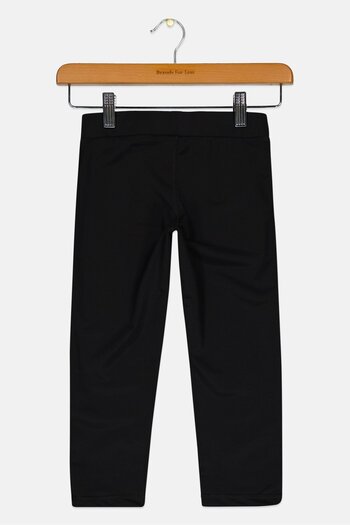 Coega Sunwear Kids Girls Pull On Swim Leggings, Black