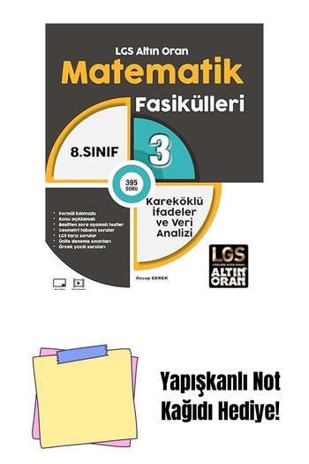 Bloomsbury 8. Fascicule de matematică de gradul LGS Golden Ratio 3 + hârtie adezivă pentru note