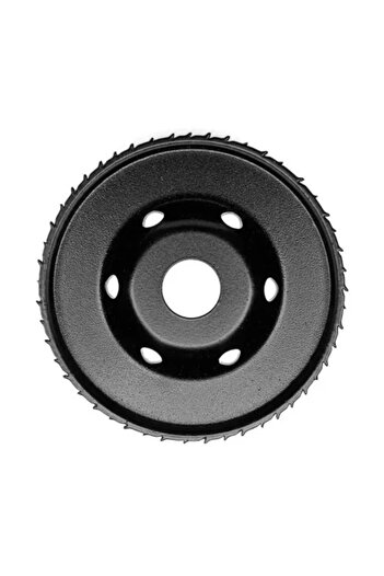 dedra Circular Sanding Disc, Shaped, Rasp, for Wood, Plastic, Rubber, Cellular Concrete, Grade I, 120x22.2