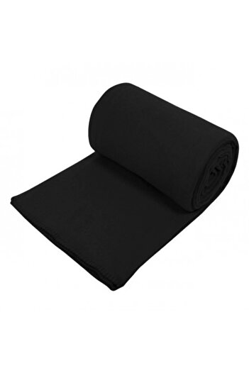 OEM Soft fleece blanket, size 220 x 150 cm, Black