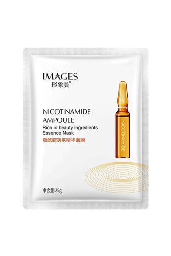 Bioaqua Face Sheet Mask with Niacinamide, for All Skin Types, 25g