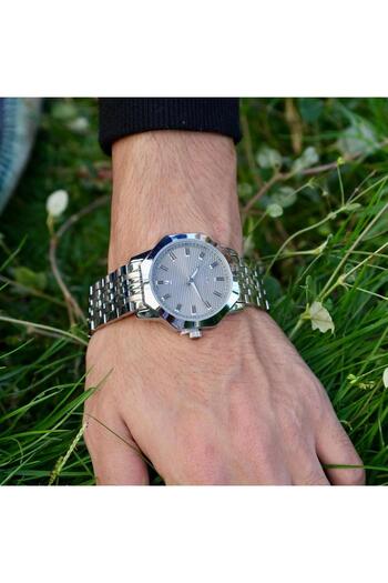Marbueno Men's Stainless Steel Watch with Japanese Movement