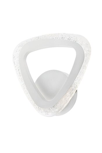 SMARTER Smarter LED wall lamp, metal structure, transparent acrylic diffuser with air bubble effect