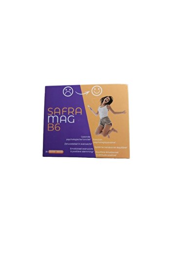 OEM Supliment alimentar Safra Mag vitamina B6, 30 capsule, 16,60g