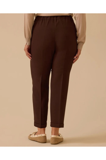 Gala-Xi Plus Size Double Long Pants with Pockets