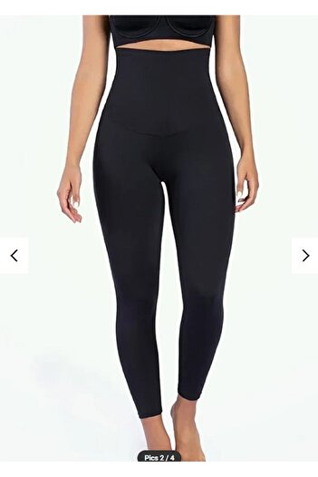 Generic Slimming High Waist Corset Tights – Compression Sauna Leggings with Tummy Control Hip Lifting Effect