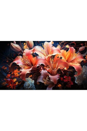 Alista Home Decorative wall painting with wooden frame, 33cm x 24cm, image 2510