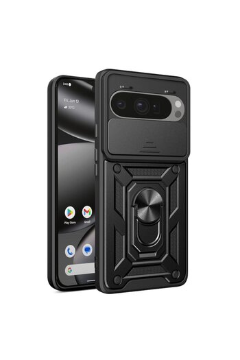 Stef's Cat Case for Google Pixel 10 Pro XL, CamShield Series, I45, Polyurethane, Black