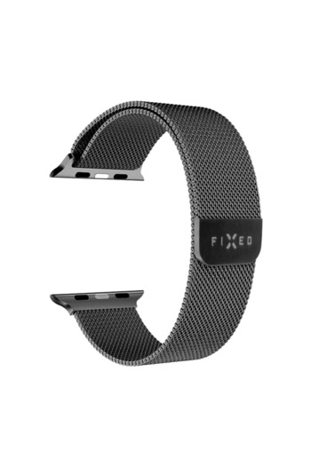 Danex Watch Strap for Apple Watch 1-10/SE/SE 2, 38/40/41/42mm, N52, Steel, Intense Dark