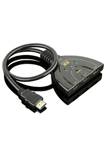 OEM HDMI Splitter Cable with 3 Ports - Hub Multi Switcher 4K2K 2160P, Black