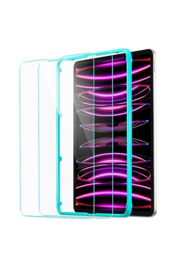 Stef's Cat Folie pentru iPad Pro 12.9 2018/2020/2021/2022 set 2, X57, Sticla securizata, Clear