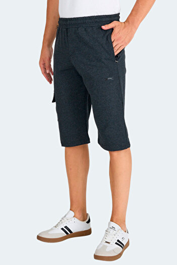Slazenger Neck I Men's Shorts Dark Gray