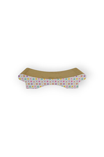 Rotipet Cardboard Cat Scratching Lushy 58X23X13.5Cm Star Patterned