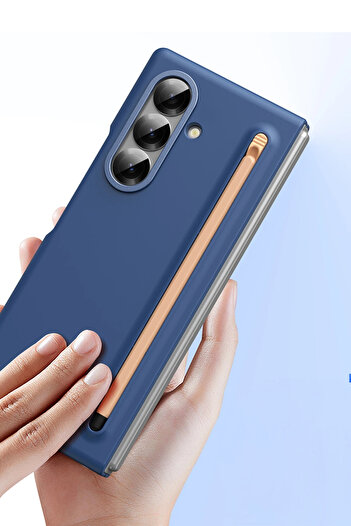 Nezih Case Samsung Galaxy Z Fold 7 Uyumlu Kalemli Şık Kapak (Kalemde Dahildir)