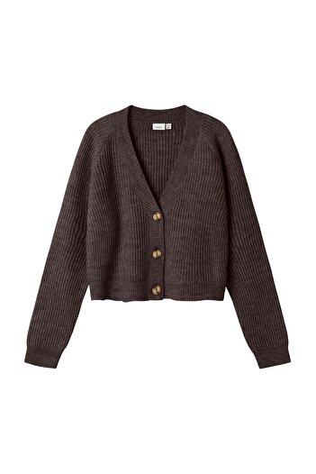 Name it Nkfholly Boxy Short Knit Card Noos