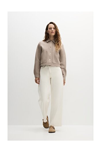 LEFTIES Woman Felt Texture Jacket