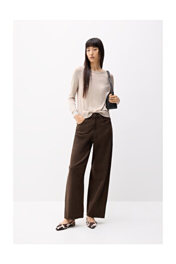 LEFTIES Woman Basic Fine Knit Sweater