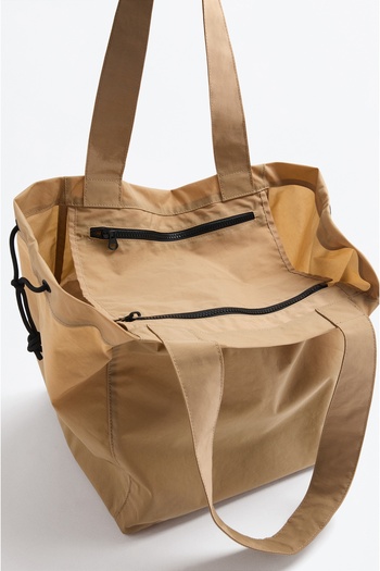 LEFTIES Woman Gabardine Maxi Tote Bag