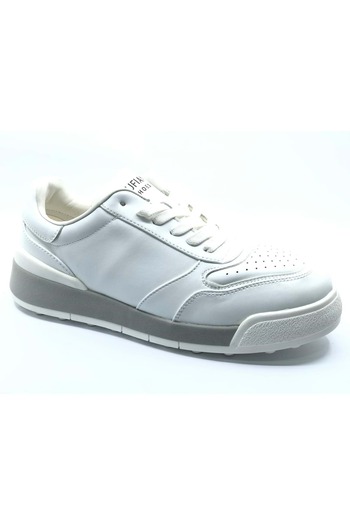 Lufian 112230192 Noah Sneaker Ανδρικά Δερμάτινα Παπούτσια ΛΕΥΚΟ