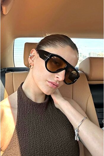 COOLANDBETTER Ren Freeway Line Pilot Oversize Women's Sunglasses |   D-Frame, Uv400 Protection