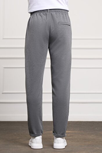 Morven Erkek Antrasit Slim Fit  Lastikli Jogger Pantolon