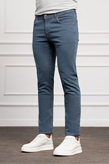 Morven Men's Marine Jean Slim Fit Slim Fit Trousers