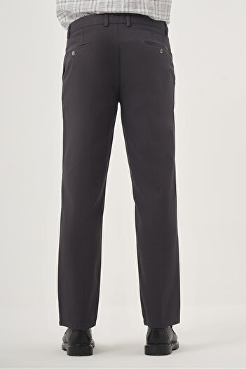 Morven Erkek Gri Chino Dynamic Fit Kışlık Pantolon