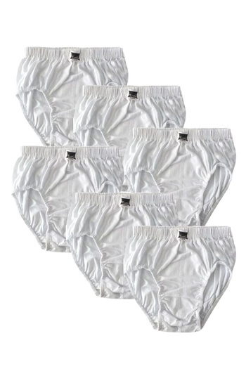 Tutku Boy's White Cotton Panties 0131